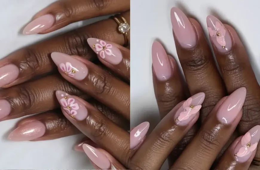 simple acrylic nails