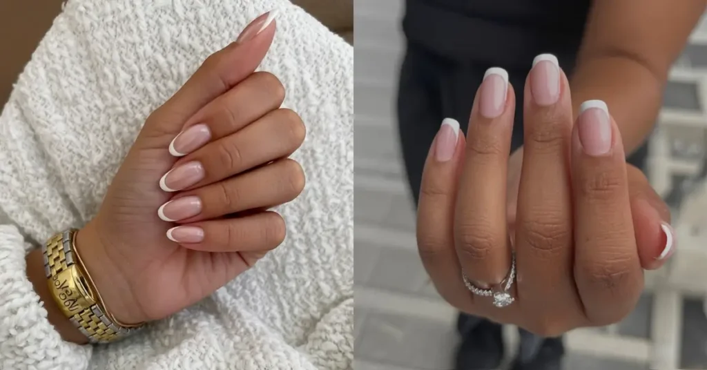 classy work nails