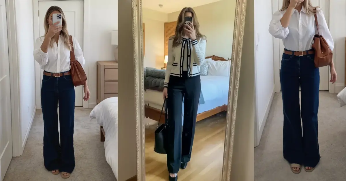 smart casual work outfit women