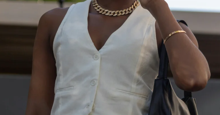 11+ White Vest Outfit Ideas That Look Stupidly Expensive