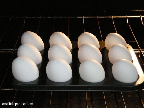 peeled hard boiled eggs in a bowl