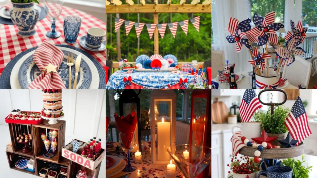 29+ Stunning 4th July Tablescapes Patriotic Party Setup Ideas