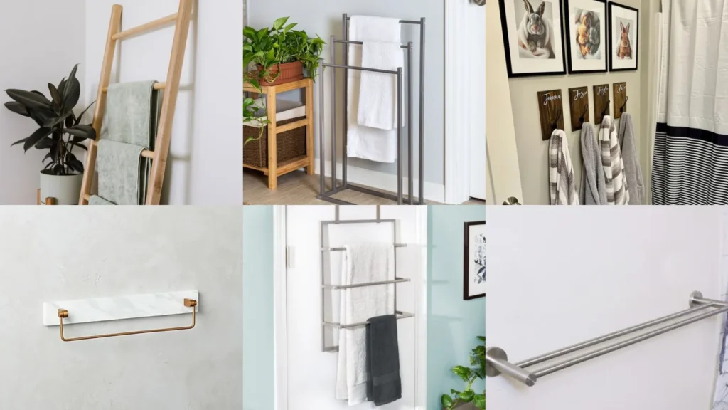 30+ Genius Bathroom Towel Rack Ideas That Save Space