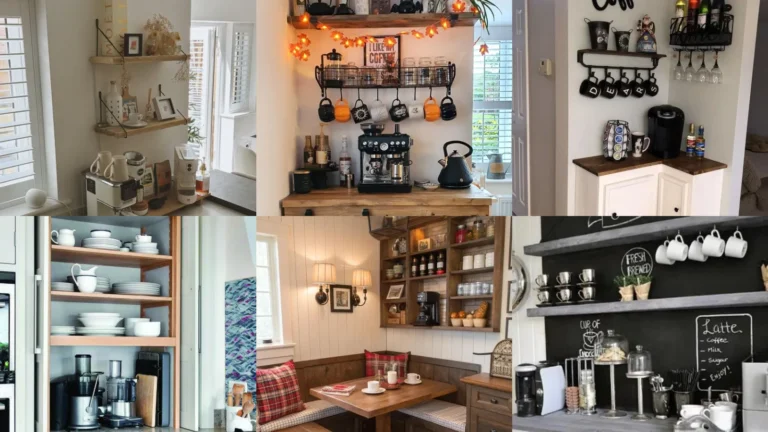 18+ Stunning Home Coffee Station Ideas That Transform Kitchens