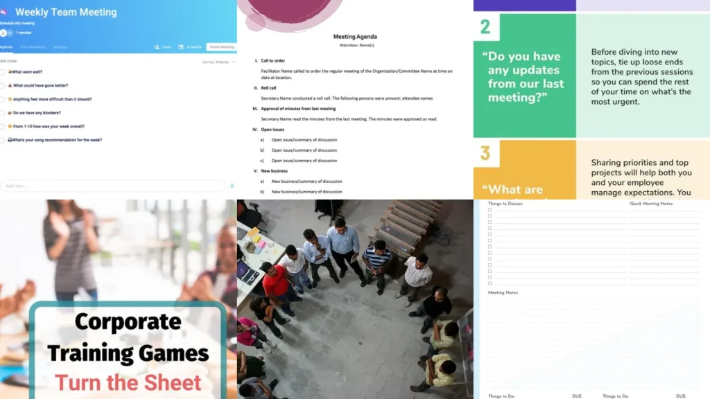 20+ Meeting Agenda Template Ideas That Save Hours