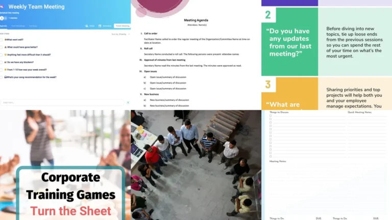20+ Meeting Agenda Template Ideas That Save Hours