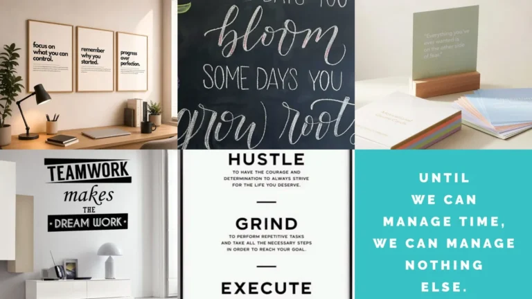 20+ Inspiring Office Quotes Wall Ideas That Boost Productivity