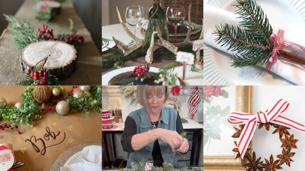 30+ Stunning Rustic Christmas Tablescape Ideas Guests Adore