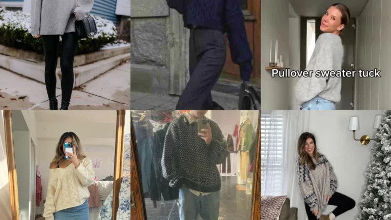 30+ Transformative Style Aesthetic Oversized Sweater Outfits