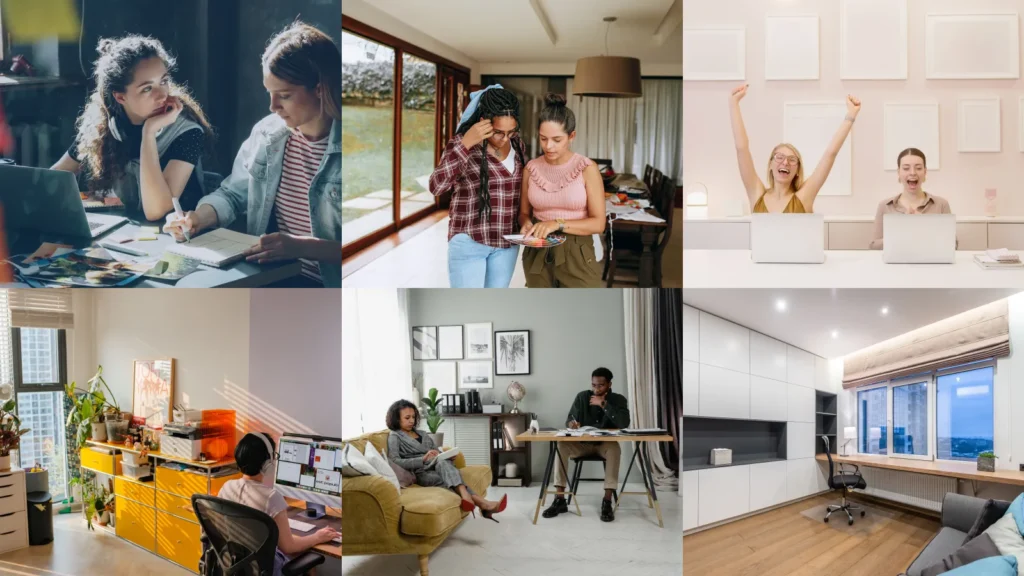 20+ Two Person Home Office Ideas: Make WFH Feel Better