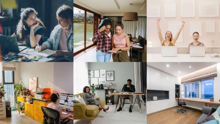 20+ Two Person Home Office Ideas: Make WFH Feel Better