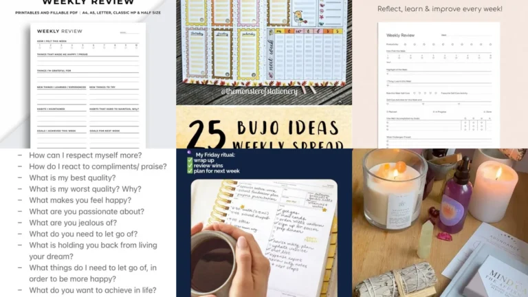 18+ Weekly Review Template Ideas That Transform Your Routine