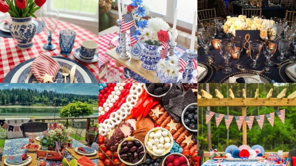 29+ Stunning 4th July Tablescapes Patriotic Party Setup Ideas