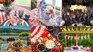 29+ Stunning 4th July Tablescapes Patriotic Party Setup Ideas