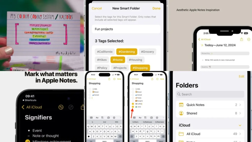 15+ Genius Apple Notes Organization Ideas That Save Hours