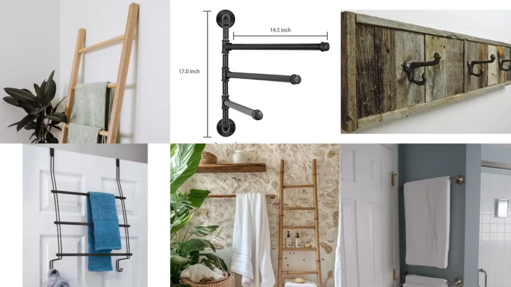 30+ Genius Bathroom Towel Rack Ideas That Save Space