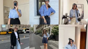 11 Blue Striped Shirt Outfit Ideas You Need to Try This Year