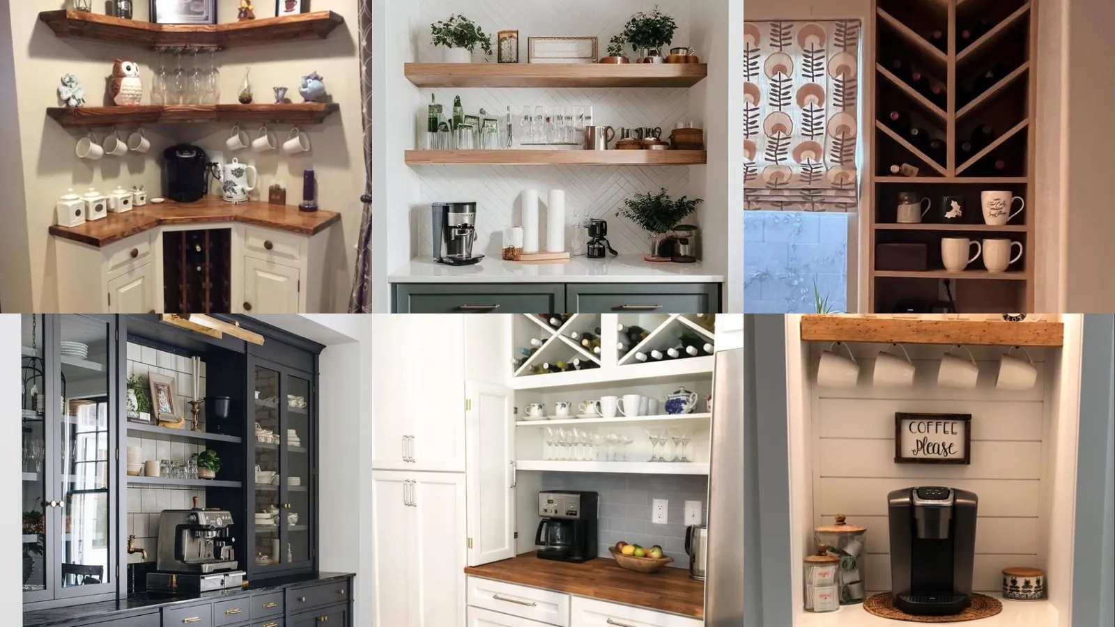 14+ Stunning Coffee Bar Built In Ideas Every Home Needs