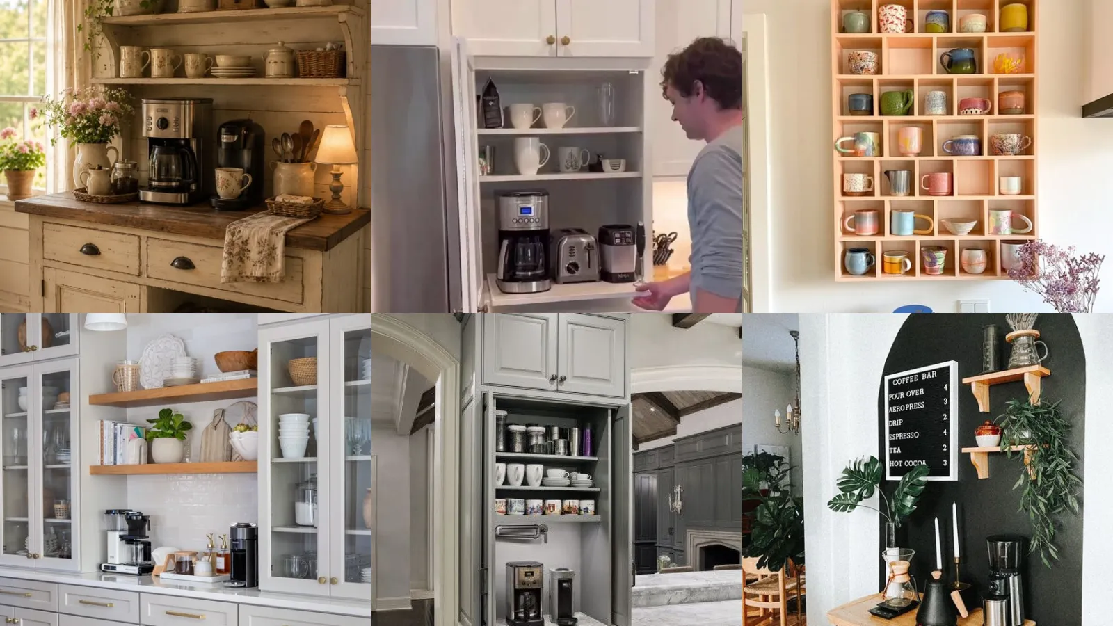 17+ Stunning Coffee Bar Station Ideas That Transform Mornings