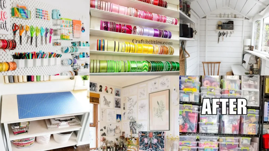 18+ Genius Craft Room Ideas That Transform Clutter