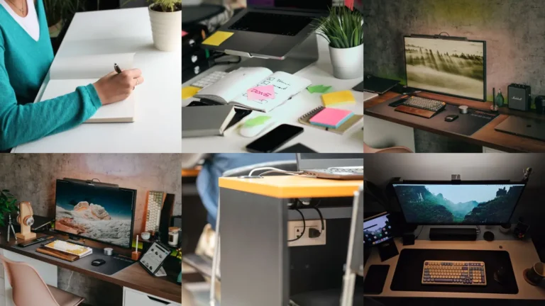 20 Desk Organization Ideas for Work That Actually Stick