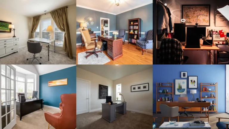 20+ Home Office Paint Color Ideas: Make WFH Feel Better