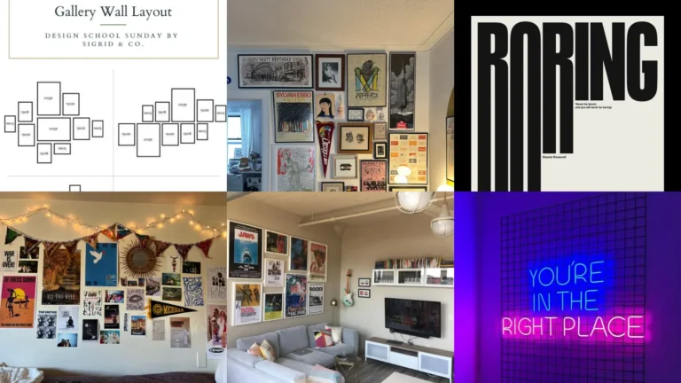 19+ Stunning Poster Wall Ideas That Transform Any Room