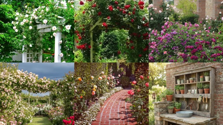 19+ Stunning Rose Garden Ideas That Bloom All Season