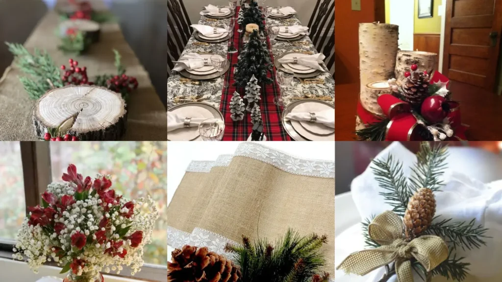 30+ Stunning Rustic Christmas Tablescape Ideas Guests Adore