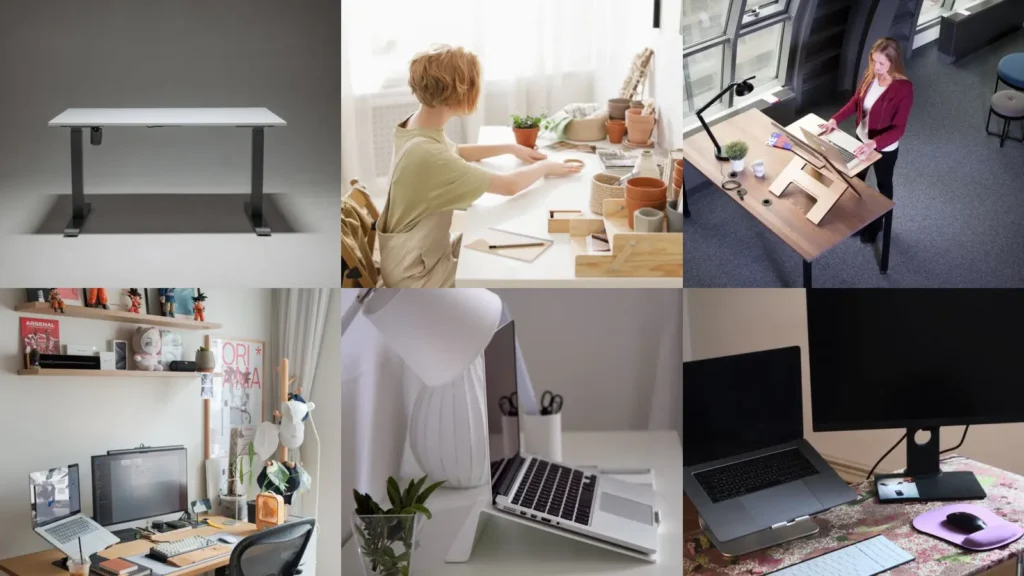 20+ Standing Desk Ideas Home Office: Make WFH Feel Better