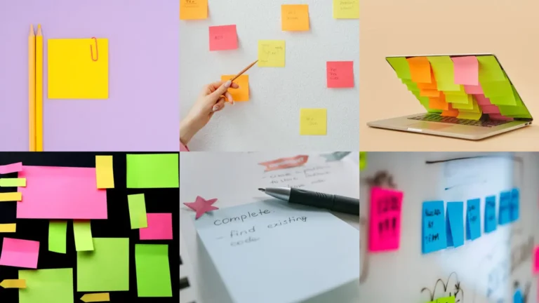 20 Sticky Note Organization Ideas That Actually Stick (Sorry)