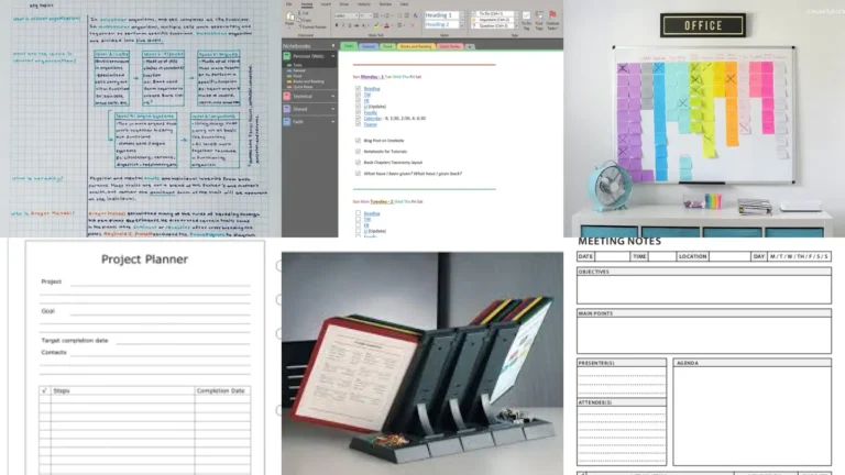 15+ Genius Work Notes Organization Ideas That Save Hours