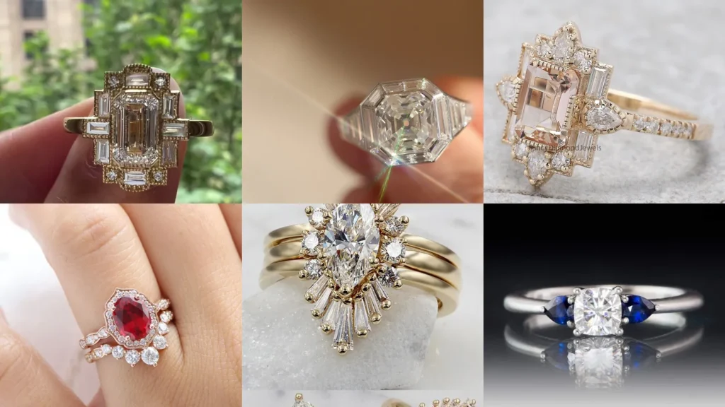 20 Art Deco Engagement Rings and Pretty Ring Ideas to Save