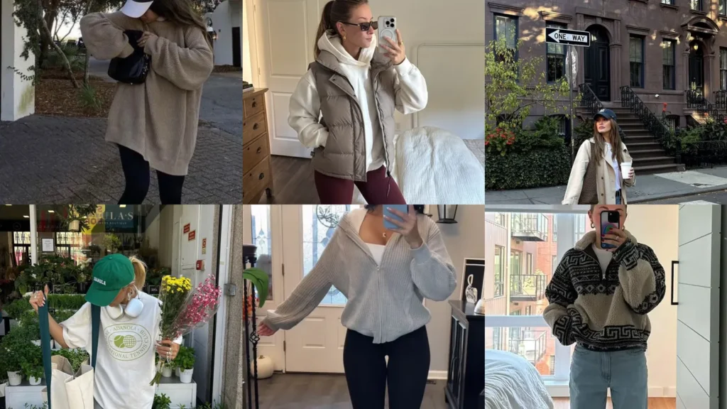 20 Casual Shopping Outfits With Jeans, Leggings and Cute Layers