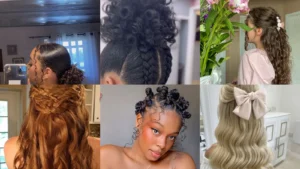 20 Church Hairstyles for Curly Hair With Braids, Buns and Pretty Bows