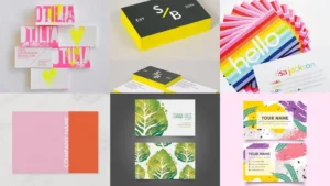 15+ Colorful Business Card Ideas That Stand Out Instantly