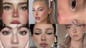 20 Coquette Makeup Ideas With Pink Blush, Gloss and Pretty Details