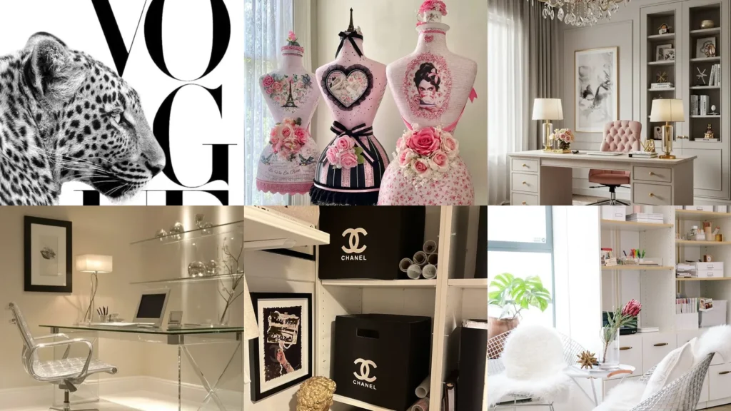 20 Fashion Inspired Office Decor Ideas With Pretty Details