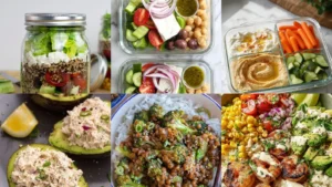20 Healthy Lunch Ideas for Work With Colorful Bowls, Wraps and More