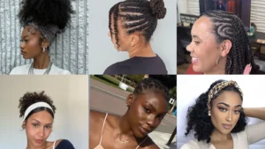 20 Natural Hairstyle Ideas With Headbands, Scarves and Pretty Updos