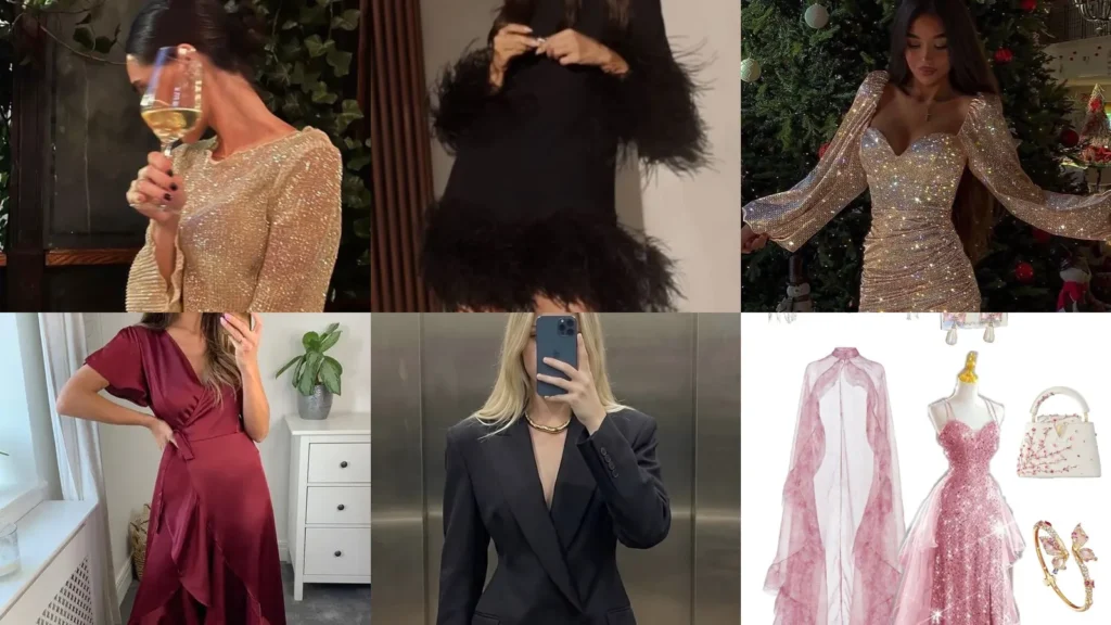20 New Years Eve Dress Outfits With Sparkle, Bows and Pretty Details