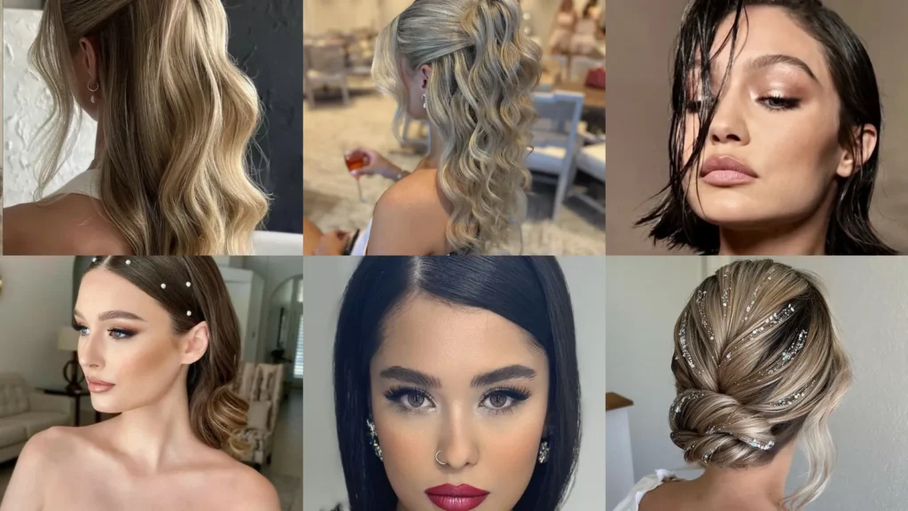 20 New Years Eve Hairstyles for Medium Hair and Pretty Party Looks