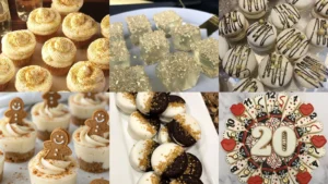 20 New Years Eve Treats With Sparkle, Clocks and Cute Party Details