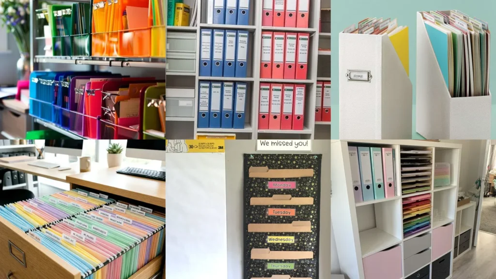 20 Office File Organization Ideas for Desks, Drawers and Shelves