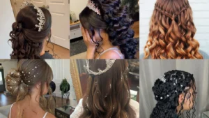 20 Quinceanera Hairstyles With Curls, Crowns and Pretty Braids