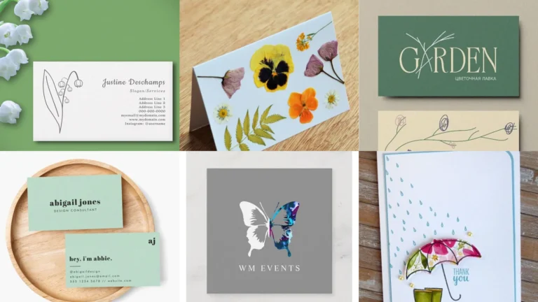 15+ Spring Business Card Ideas That Stand Out