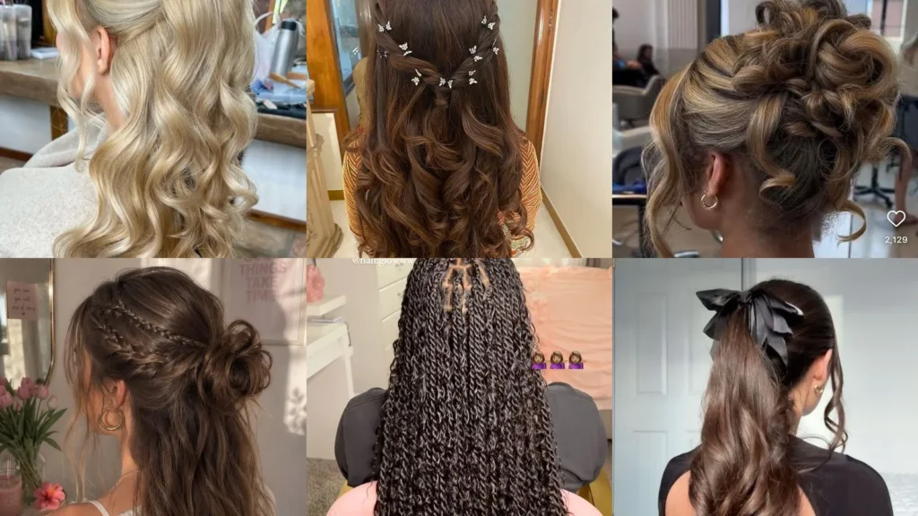 20 Sweet 16 Hairstyles With Curls, Bows and Pretty Updos