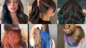 20 Underneath Hair Color Ideas From Soft Blonde to Bright Blue