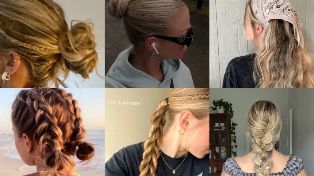 20 Windy Day Hairstyles With Cute Braids, Buns and Scarves